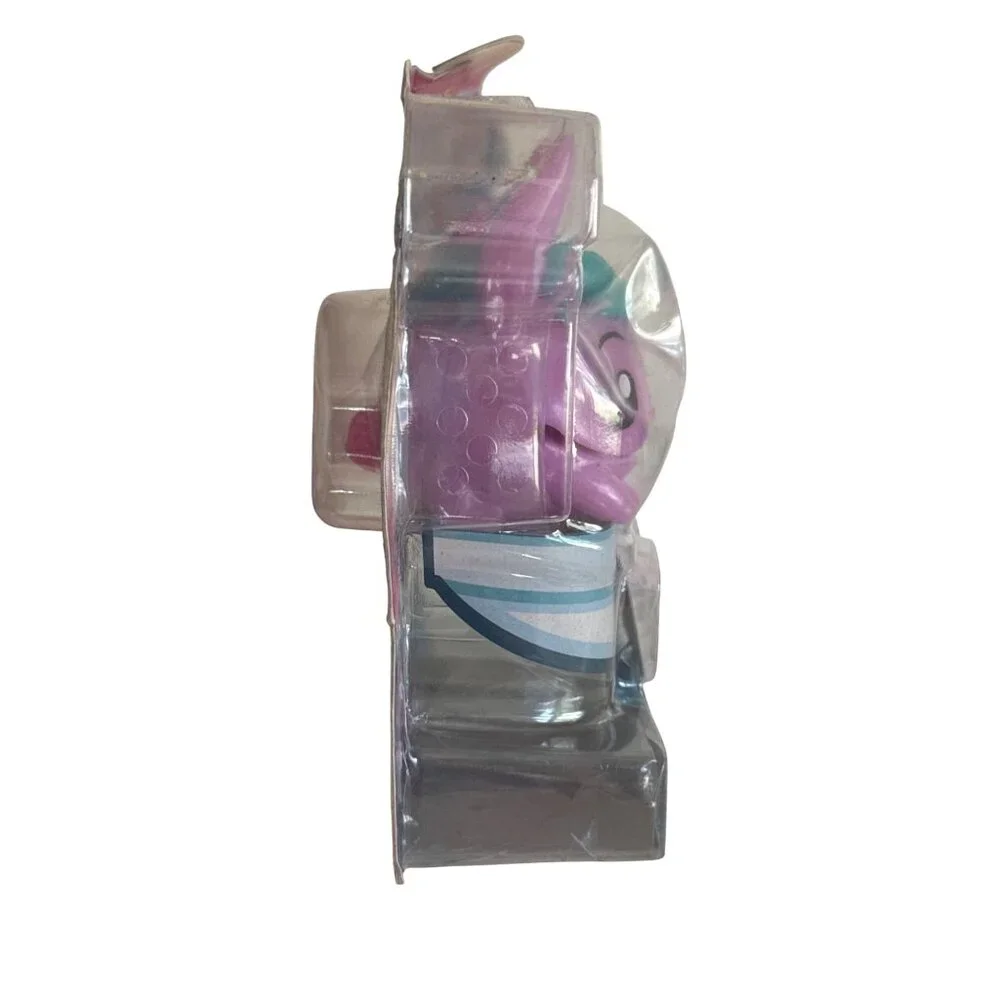 Pooparoos Purple Bunny Figure Teal Hair Surpriseroos Mattel “New”
